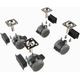 BLACKPANTHERSYSTEM Caster Set with 4 casters