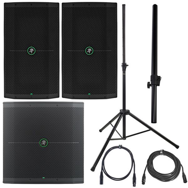 Mackie Thump 210/115s Basis Bundle