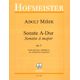 Friedrich Hofmeister Verlag Mišek Sonate op. 5 Kontrabass