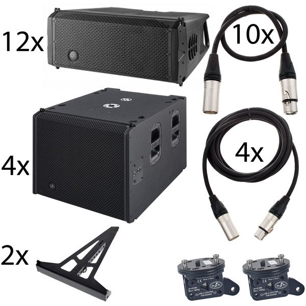 DAS Audio EVENT 12x28A/4x118A Bundle