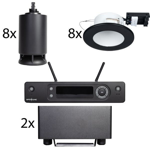 Spottune 8x Omni Track 2x Sub Bk Bundle