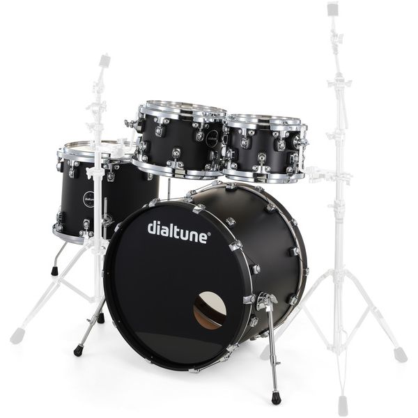Dialtune 4-pcs Maple Set Matte Black