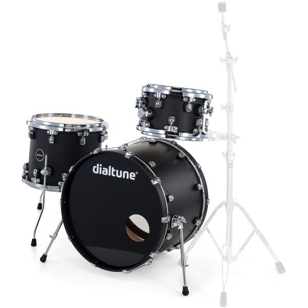 Dialtune 3-pcs Maple Set Matte Black