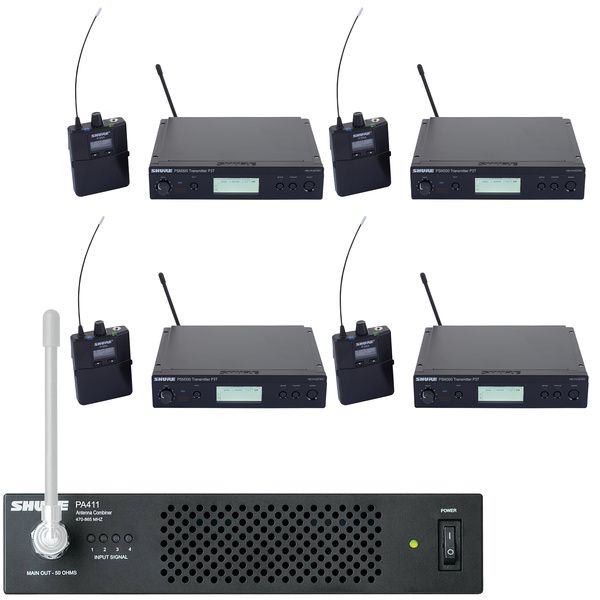 Shure PSM 300 Premium H20 4CH Set