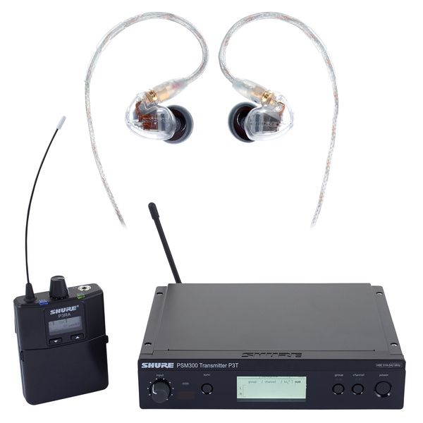 Shure PSM 300P H20 SE535-CL Bundle