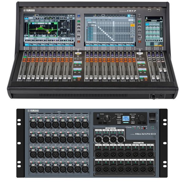 Yamaha DM7/Yamaha RIO3224-D3 Bundle