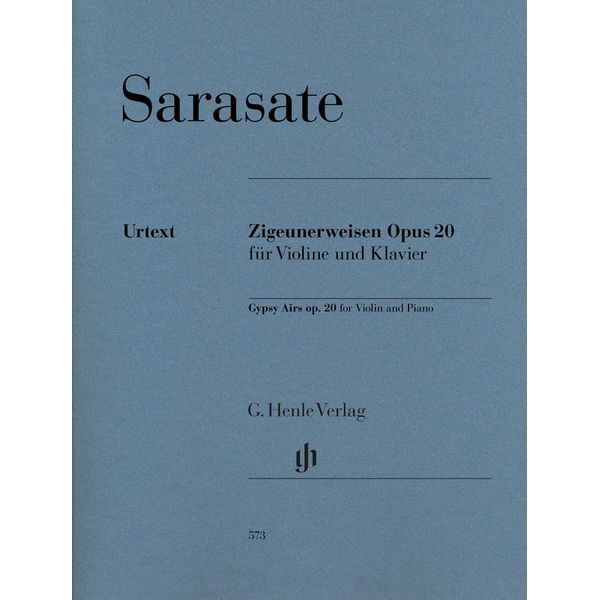 Henle Verlag Sarasate Zigeunerweisen op.20