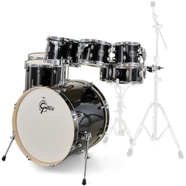 Gretsch Drums Energy Black Sparkle 7pcs Set
