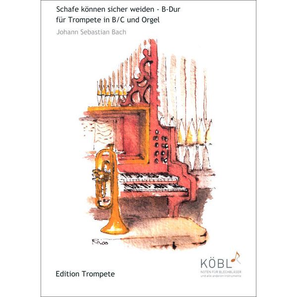 Köbl Edition Bach Schafe können sicher