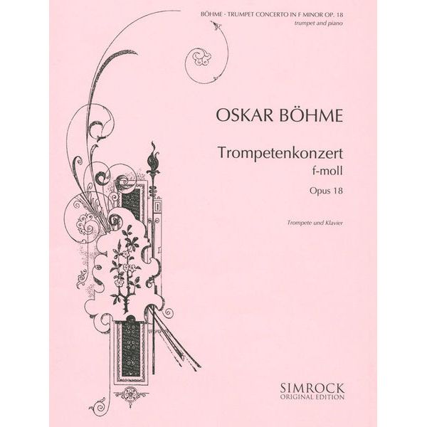 Simrock Böhme Trompetenkonzert op. 18