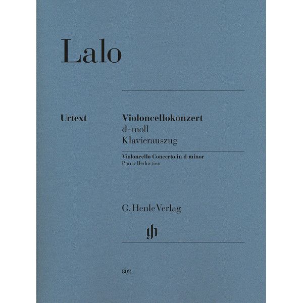 Henle Verlag Lalo Violoncellokonzert