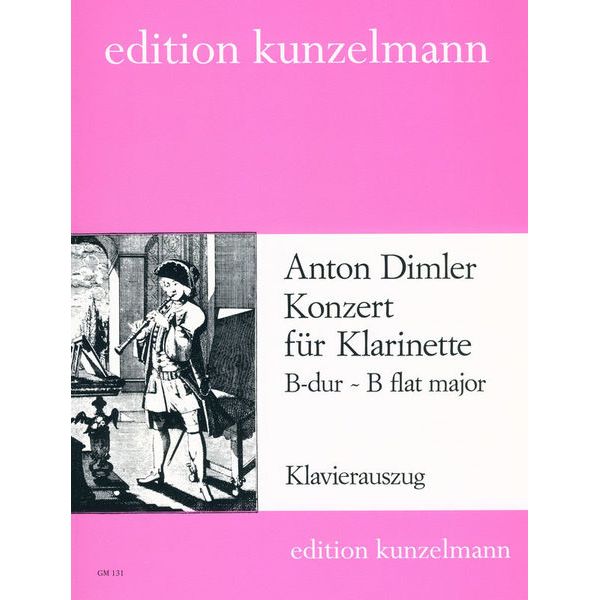 Edition Kunzelmann Dimler Concert für Klarinette