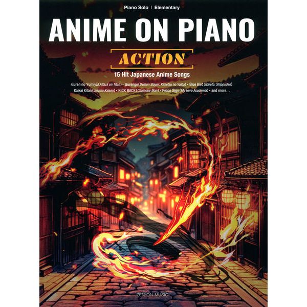 Zen-On Anime on Piano – Action