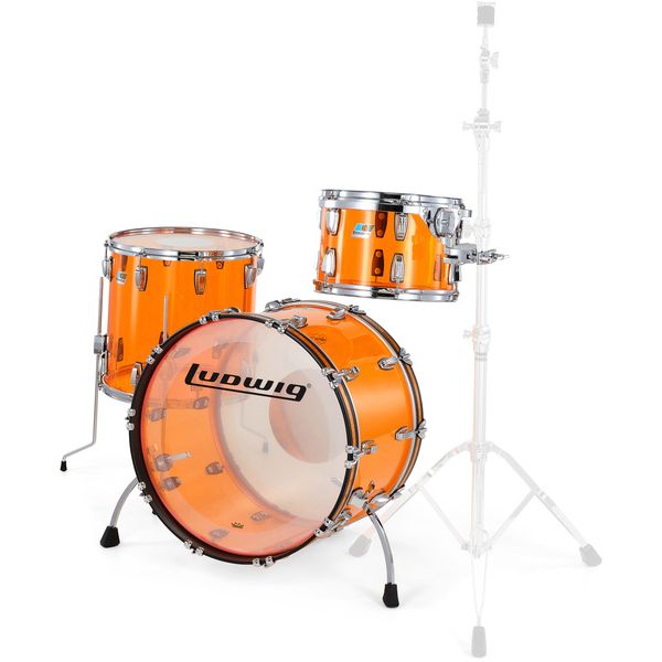 Ludwig Vistalite FAB Set Amber