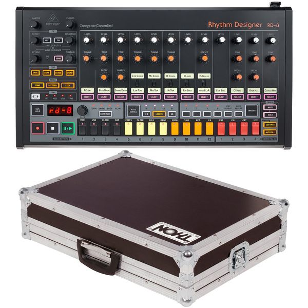 Behringer RD-8 MKII Case Bundle