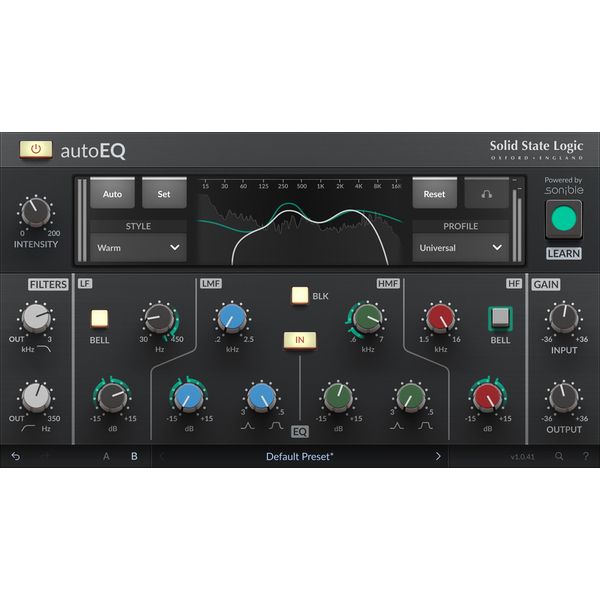 SSL autoEQ