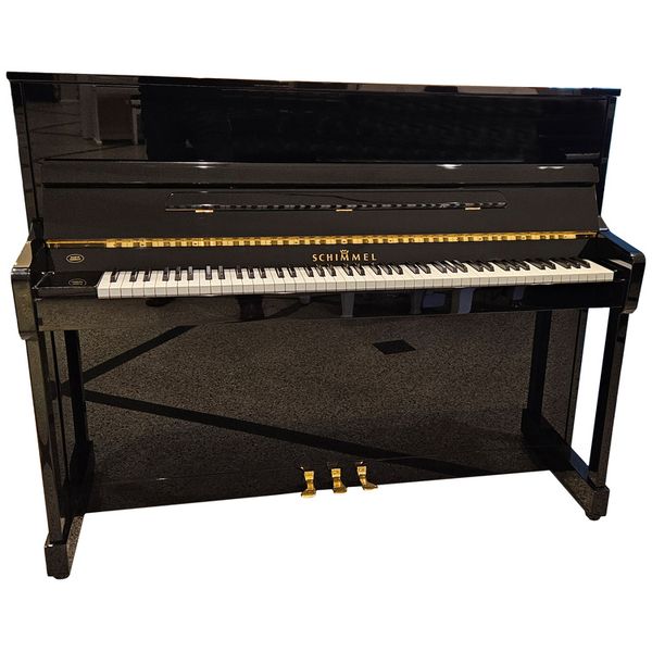 Schimmel Piano used black