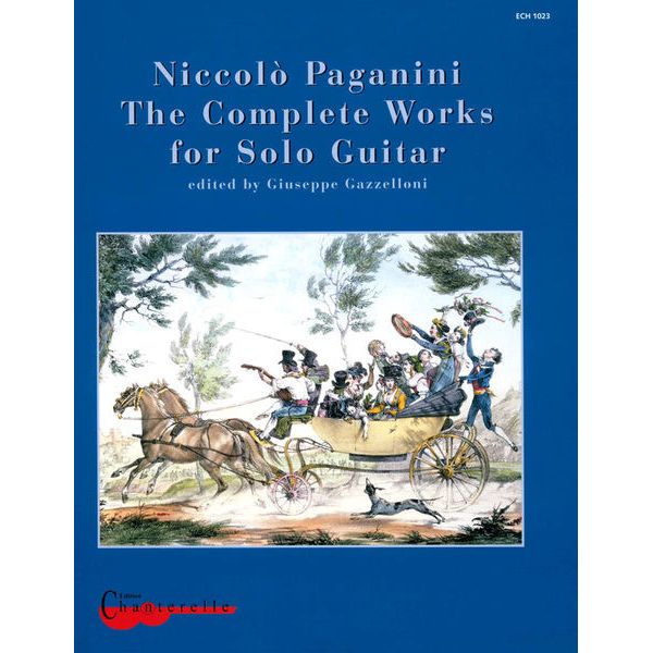 Edition Chanterelle Paganini Complete Works Guitar