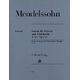 Henle Verlag Mendelssohn Cellosonate op. 45