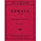 International Music Company Telemann Sonata in E minor