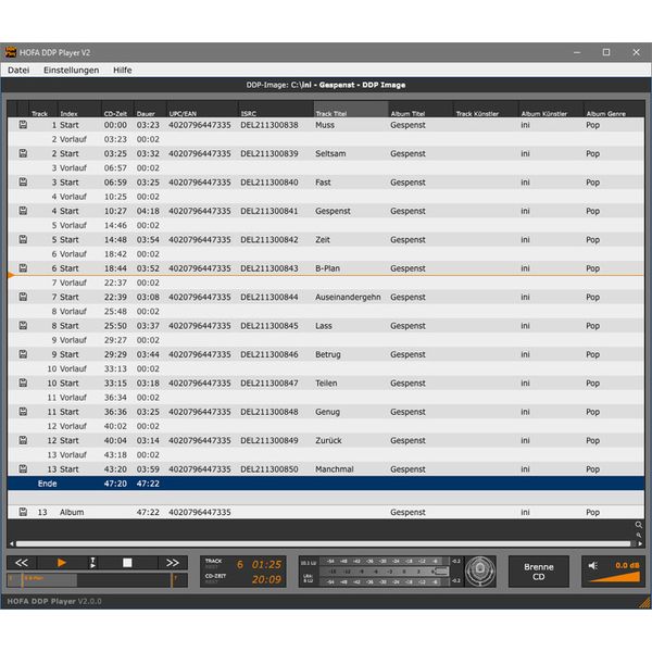 HOFA DDP Player V2