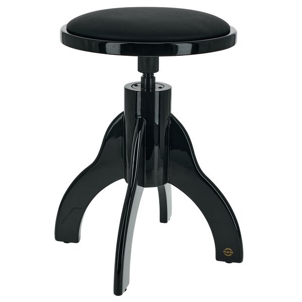 K&M 13851 Piano stool gloss finish