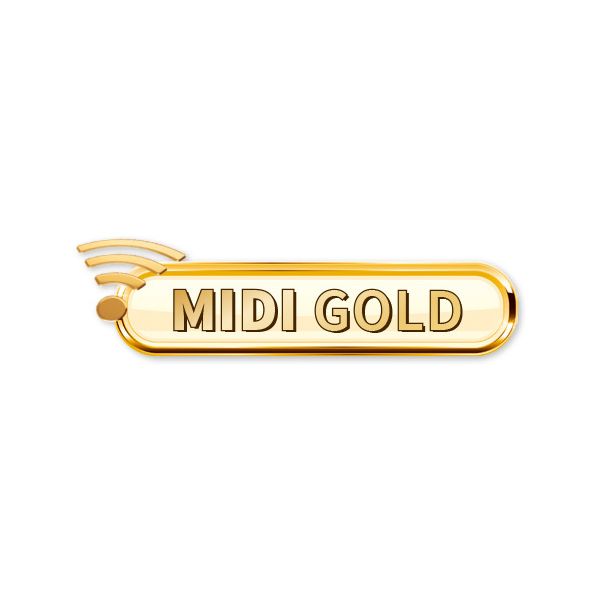 STmusic MIDI Harmonica Gold