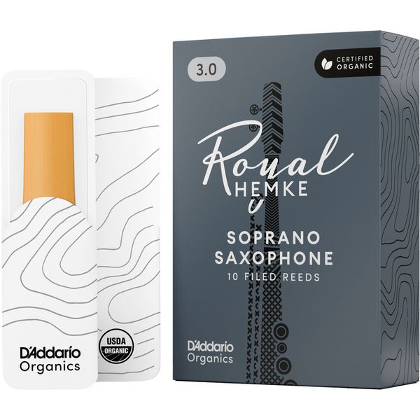 DAddario Woodwinds Royal Hemke Organic SOP 3.0