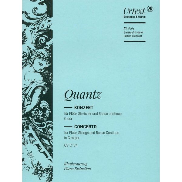 Breitkopf & Härtel Quantz Flötenkonzert