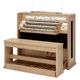 Johannus Premium Live 3T, Light Oak, Concave
