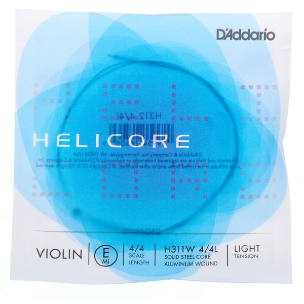 Daddario Helicore VN E 4/4 LGT BE W