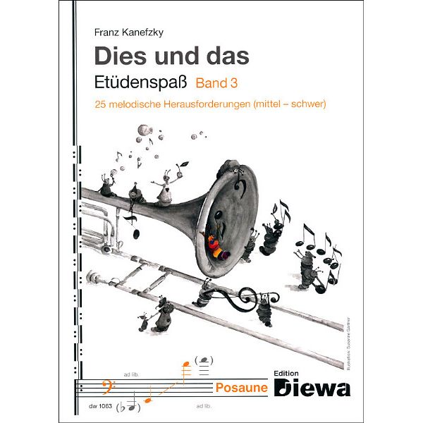 Köbl Edition Etüdenspaß Trombone 3