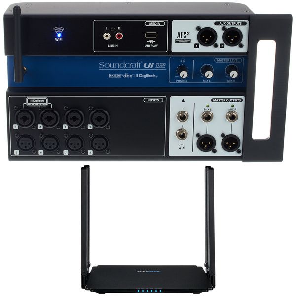 Soundcraft Ui12 WiFi Bundle