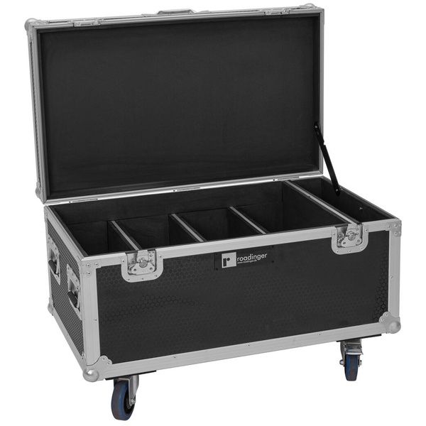 Roadinger Flightcase 4x MF IP 8x10W