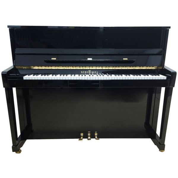 Schimmel Piano used black