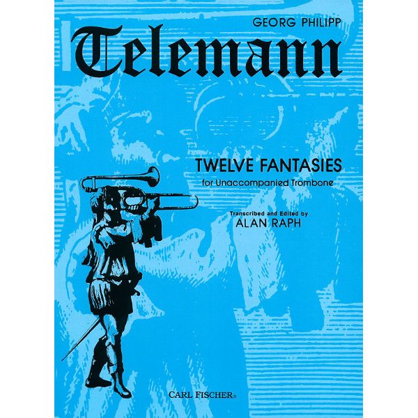 Carl Fischer Telemann 12 Fantasien Trombone