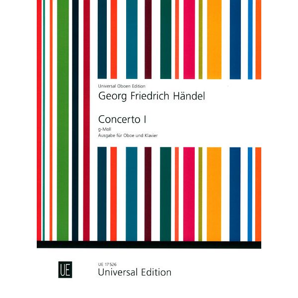 Universal Edition Händel Concerto Oboe g-Moll