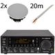 DAP-Audio 530-DAB Shop Set 2x Ceil 5 Wh
