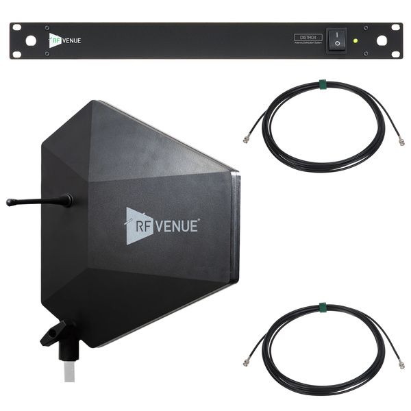 RF Venue 4CH IP Wireless Microphone Set