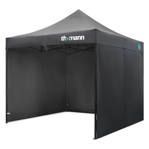 Thomann Pop-Up Tent 3x3m FOH Set Black