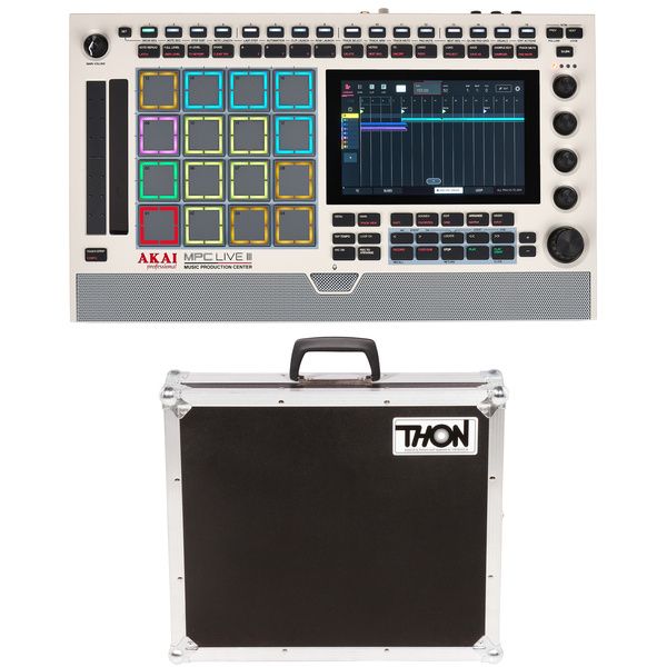 AKAI Professional MPC Live III Retro Case Bundle