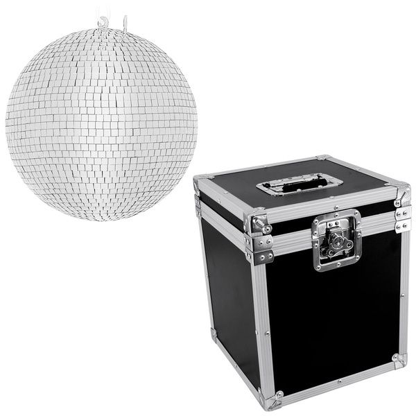 Varytec Mirror Ball 30 + Case Bundle