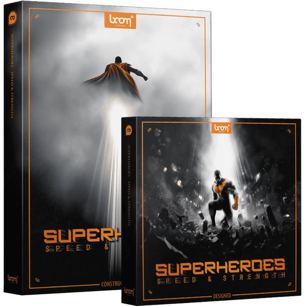 BOOM Library Superheroes: Speed & Strength