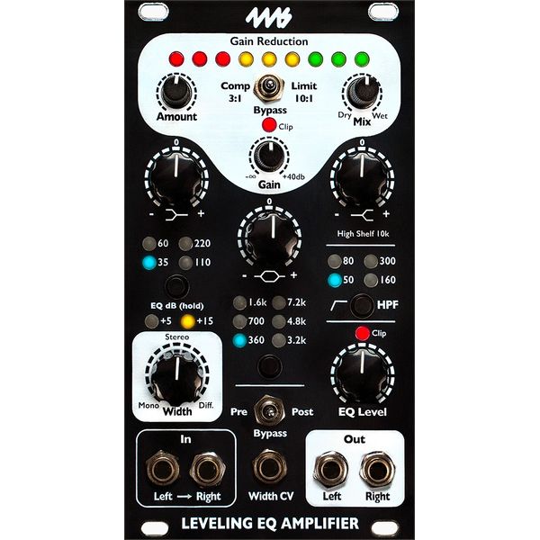 4ms Leveling EQ Amplifier (LEQA)